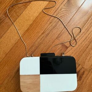 Colorblock Black and White Mini Bag